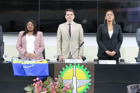 Leitura anual marca início do ano legislativo em Parnamirim