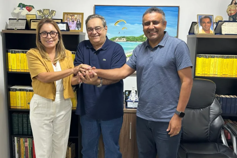 Kátia Pires oficializa apoio à chapa de Álvaro Dias e Babá Pereira para o Governo do RN