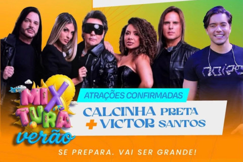 Extremoz recebe gravação do Mixtura Verão com grandes atrações musicais na praia de Barra do Rio