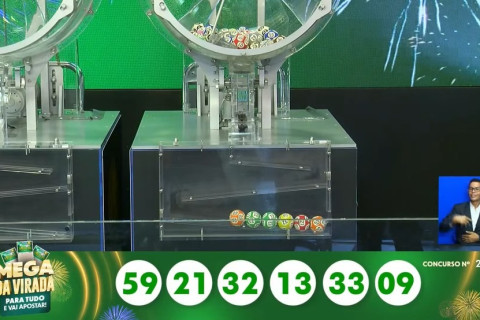 Mega da Virada premia 6 apostas; cada uma vai receber R$ 181,8 milhões